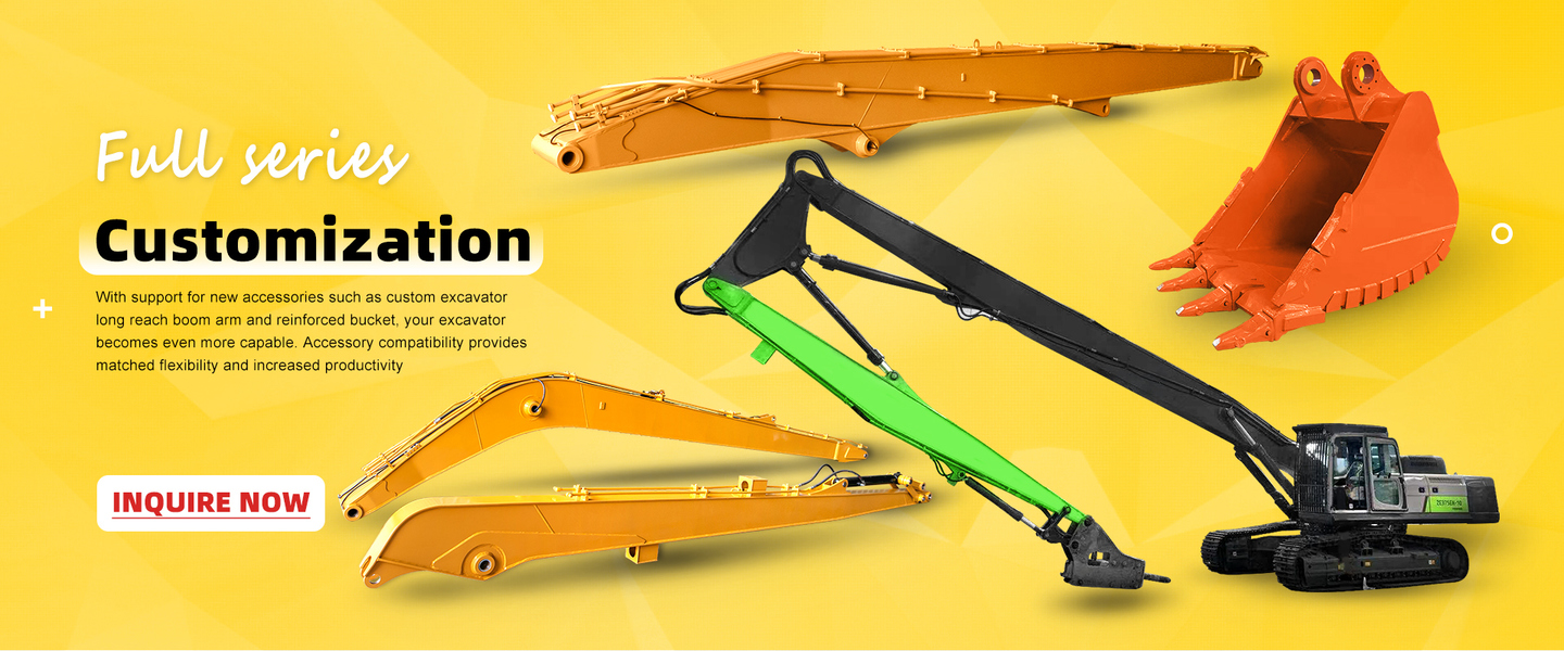 Bagger Telescopic Boom