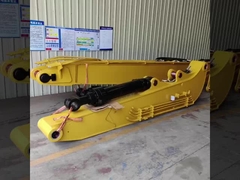 treibender Arm des Baggerstapels