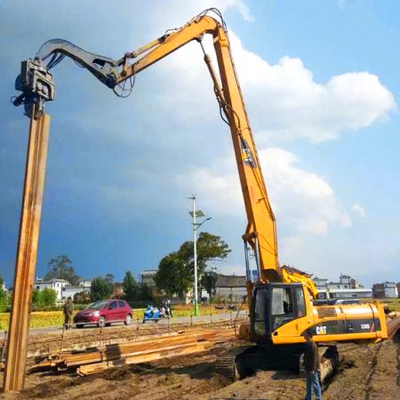 Küstenbagger Pile Driving Boom 7,5 Tonnen 40 Max Speed für CAT-kobelco Hitachi