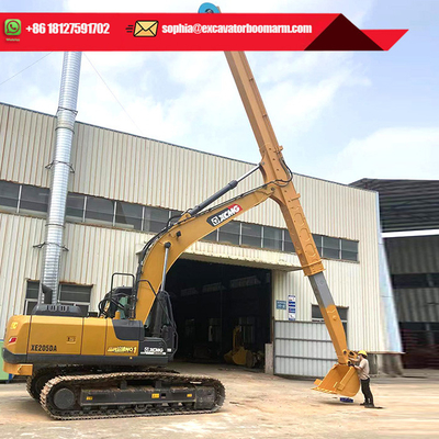 China Fabrik-Produktion Bagger Teleskop Boom mit Clamshell Eimer Langarm Bagger CAT320