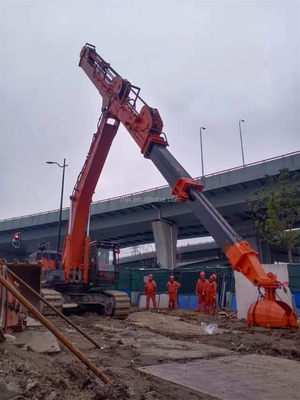 Teleskopischer Arm dreistufiger Bagger-Long Reach Boom-langer Strecke passend für alle Marken