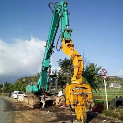 Materieller 47-52T Bagger Q355B Pile Driver Attachment für SANY  HITACHI KOMATSU DOOSAN