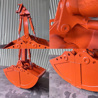 Kobelco-Doppelt-Zylinder-Bagger Clamshell Bucket For Sk200