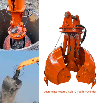 Kobelco-Doppelt-Zylinder-Bagger Clamshell Bucket For Sk200