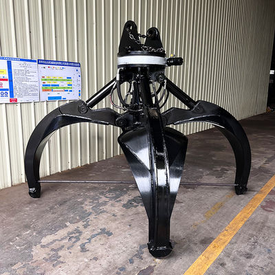 Hydraulisches Felsen-Zupacken Pc360 300 Zx220, 360 Grad-Schwenker-Bagger Rotating Grab