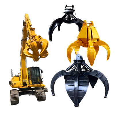 Hydraulisches Felsen-Zupacken Pc360 Cat300 Zx220, 360 Grad-Schwenker-Bagger Rotating Grab