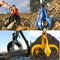 Orange Schale Soem-ODM, die 20-50 Ton Excavator Rock Grab dreht