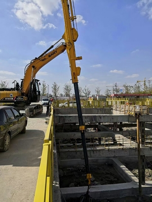 PC360 Bagger Telescopic Arm 25 Meter mit Maschinenhälften-Eimer