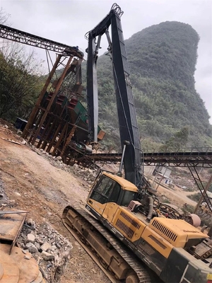 Q690D Abbruchbohrarm Bagger mit hoher Reichweite 26M 28M 30M für Sanny Hitachi Schwermaschinenteile