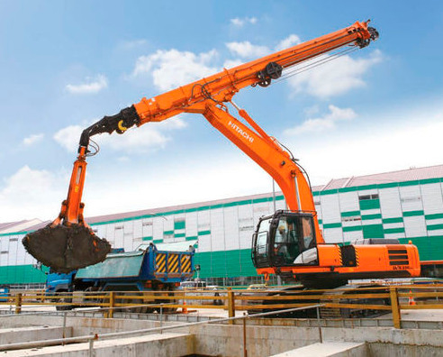 Subway Excavating Machinery Teleskopbagger-Schiebearm für Hitachi Zx490