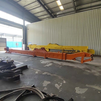 China Fabrik-Produktion Bagger Teleskop Boom mit Clamshell Eimer Langarm Bagger CAT320