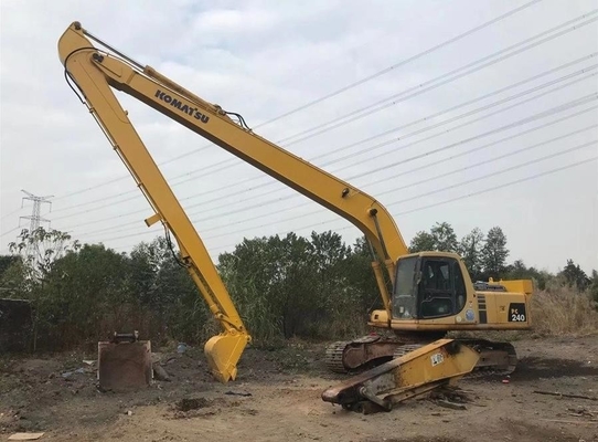 Gelber Stahlbagger Boom Arm, CER bestätigte langen Bagger Arm