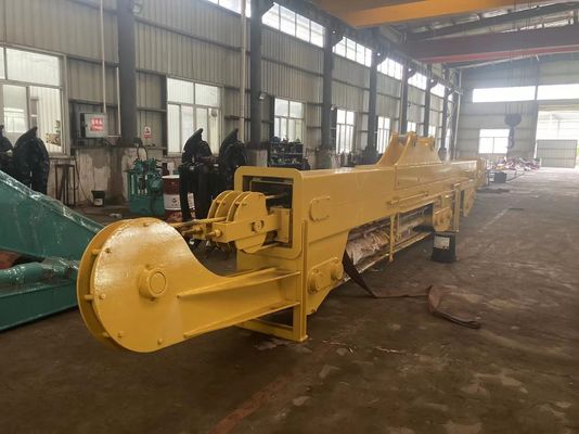 Clamshell Teleskoparm Langstrecken Boom 20m 25m 30m für Katze Hitachi Komatsu