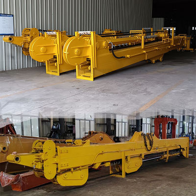 Clamshell Teleskoparm Langstrecken Boom 20m 25m 30m für Katze Hitachi Komatsu