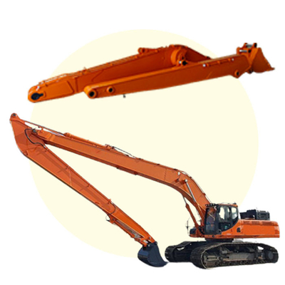 Optionale Extrarohrleitungen CAT320 PC200 ZX300 20-50 Ton Excavator Long Arm With