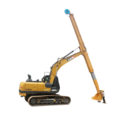 Hochpräzisionsbagger Zwei-Stufen-Teleskoparm 12T-35T Foundation Pit Caisson Projekt LG700 ZX240