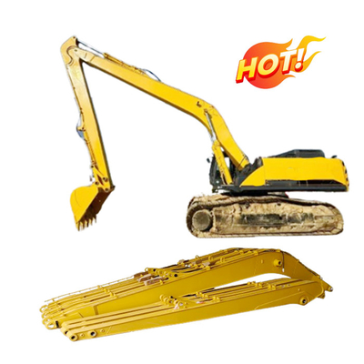 15m Höchstlänge Neue Langstreckenbagger-Booms 10-30m Boomlänge 1,8 Cum Rock Bucket