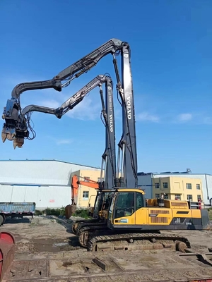 Stahlbagger Pfahlfahrmaschine 7,5 Tonnen Gewicht 3 Tonnen Ladekapazität_IDLE