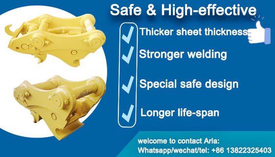 HITACHI KOMATSU Bagger mit Schnellanschluss Q345 Q355B