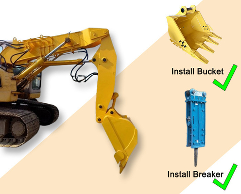 Katze Hitachi Komatsu Bagger Tunnel Boom Bagger Verkürzung Arm Bagger Verkürzung Boom Arm Bagger Boom und Arm Bagger Boom Arm Kurzstrecken Boom