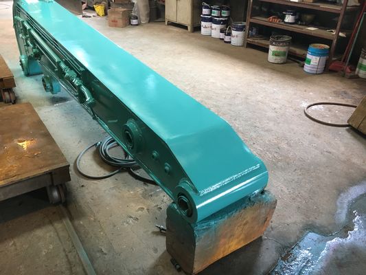 Hocheffizienter Bagger ZX520 Pfahlarm Q355B/Q690D städtischer Sanshui Umleitung Eisenbahnbrücke Projekt öffnet sich unter einem Winkel von 160 Grad