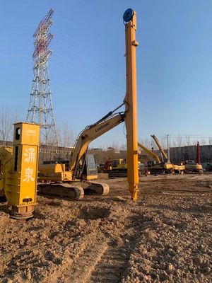 Hochfester Bagger PC350 zweistufiges Teleskop-Boom-Arm-Rohr LG700 Materialkonfiguration Befestigungsbehälter Tiefgrubenbauoperation 35T