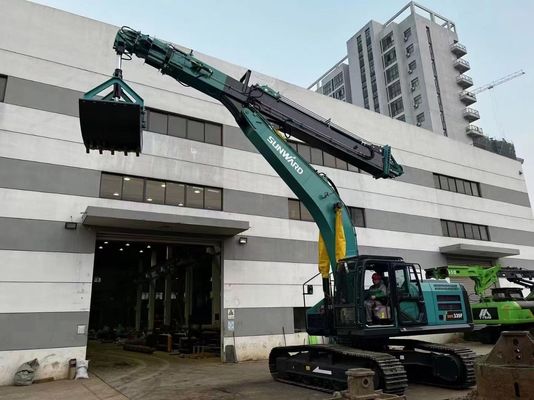 Exkavator Drei-Abschnitts-Abrissarm Hyundai R225 angepasst 25T-45T Hochhaus-Abriss-Projekt Q355B