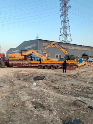 Multifunktionaler Bagger SK350 Teleskoparm Zweitstufe BS700/Q690D Basement Pipeline Loose Soil Excavation Projekt 35T