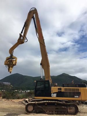 Pile Driving und Pile Pulling Bagger Pile Driving Arm CAT340 angepasst mit Pile Driver