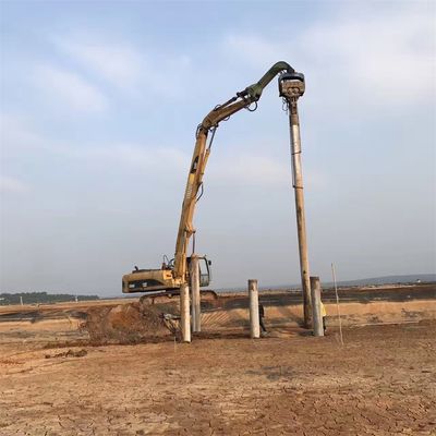 Pile Driving und Pile Pulling Bagger Pile Driving Arm CAT340 angepasst mit Pile Driver