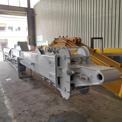 Excavator Three-Stage Telescopic Arm Customizable Extension Arm Long Reach Boom Special Construction Machinery Part New Condition for Liebherr Excavator