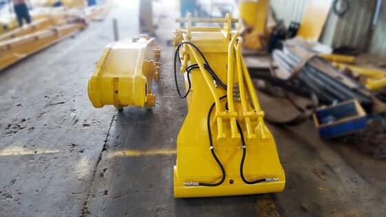 Custom Excavator Tunnel Arm, Low-Headroom Short Boom for Confined Space Work