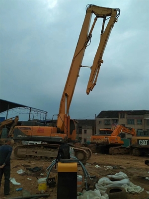 CER-Bescheinigung 23M Q355B hoher Reichweiten-Demolierungs-Boom-Bagger Long Reach, 385 Hyundai langer Boom-Bagger