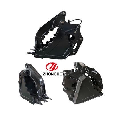 Hochfester Stahlbagger Thumb Bucket | Dauerhaft und haltbar | PC120 ZX130 SH150