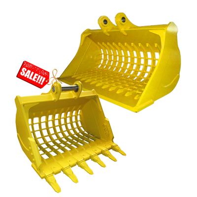 SK200 10 20 30 40 Tonnen Baggerbagger-Anbaugeräte ohne Zähne OEM ODM