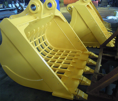 Bagger Skeleton Bucket, 0.6-1.2 dauerhafte Löffelbagger-Zubehöre Q355B NM400 CBMs