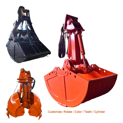 Hochleistungsbagger Clam Bucket, Maschinenhälften-Greifer für Cat320 Pc200