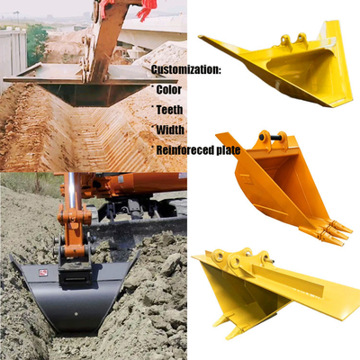Trapezoider Grabenlöffel für Bagger, Bagger Bucket For CAT320 CAT315 PC200