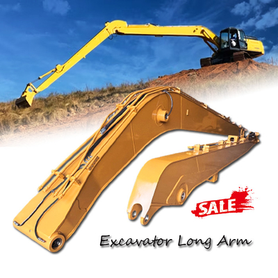 CER Antiverschleiß-18 Meter Bagger-Long Arm, Soem-ODM-Bagger Long Reach Boom 20-50ton für PC120 CAT320