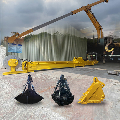 Ausgrabungsmaschine Stein Eimer Cat320d für CAT320 ZX200 DX200 SY205C, Ausgrabungsmaschine Teleskoparm 14M für cat320