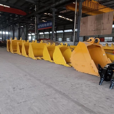 CE Hyundai Bagger Eimer, Q355B MN400 Hardox500 Bagger Stein Eimer für Bagger