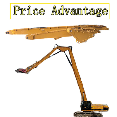 angepasste Hochreichweite Arm Abbruch Boom 18M 20M 24M 26M 28M 30M Bagger Hochreichweite für Baumaschinenteile
