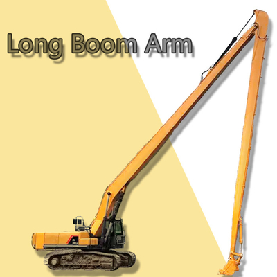 Q355B Bagger Langstreckenbooms Arm Langboom Gelb Rot Grün 7m Länge