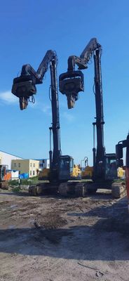 Stahlbagger Pfahlfahrmaschine 7,5 Tonnen Gewicht 3 Tonnen Ladekapazität_IDLE