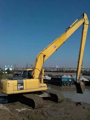 Ausbauger mit erweitertem Arm Hyundai R215 kundenspezifisch Q355B / Q690D für Erdbearbeitungstechnik 20T-40T