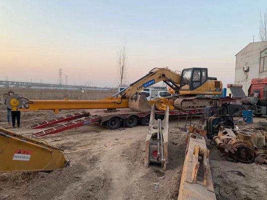 Hochfeste PC350 Bagger Teleskop Boom Arm Tube LG700 Konfiguration Befestigungsbehälter Tiefgruben Bauoperation 35T