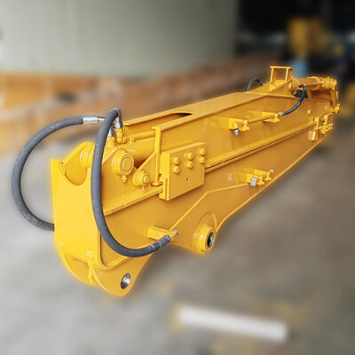 Hochfeste hydraulische Teleskop-Dipper-Arm für Tiefgruben, Flussbaggerung, Schachtgräben, OEM Anpassbar für mehrere Baggermodelle